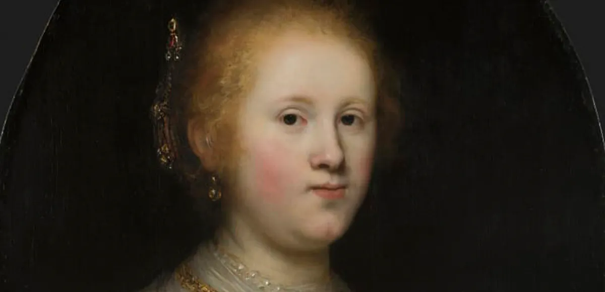Rembrandt, ‘Portrait of a Woman’, 1632 (detalj). Foto: Allentown Art Museum
