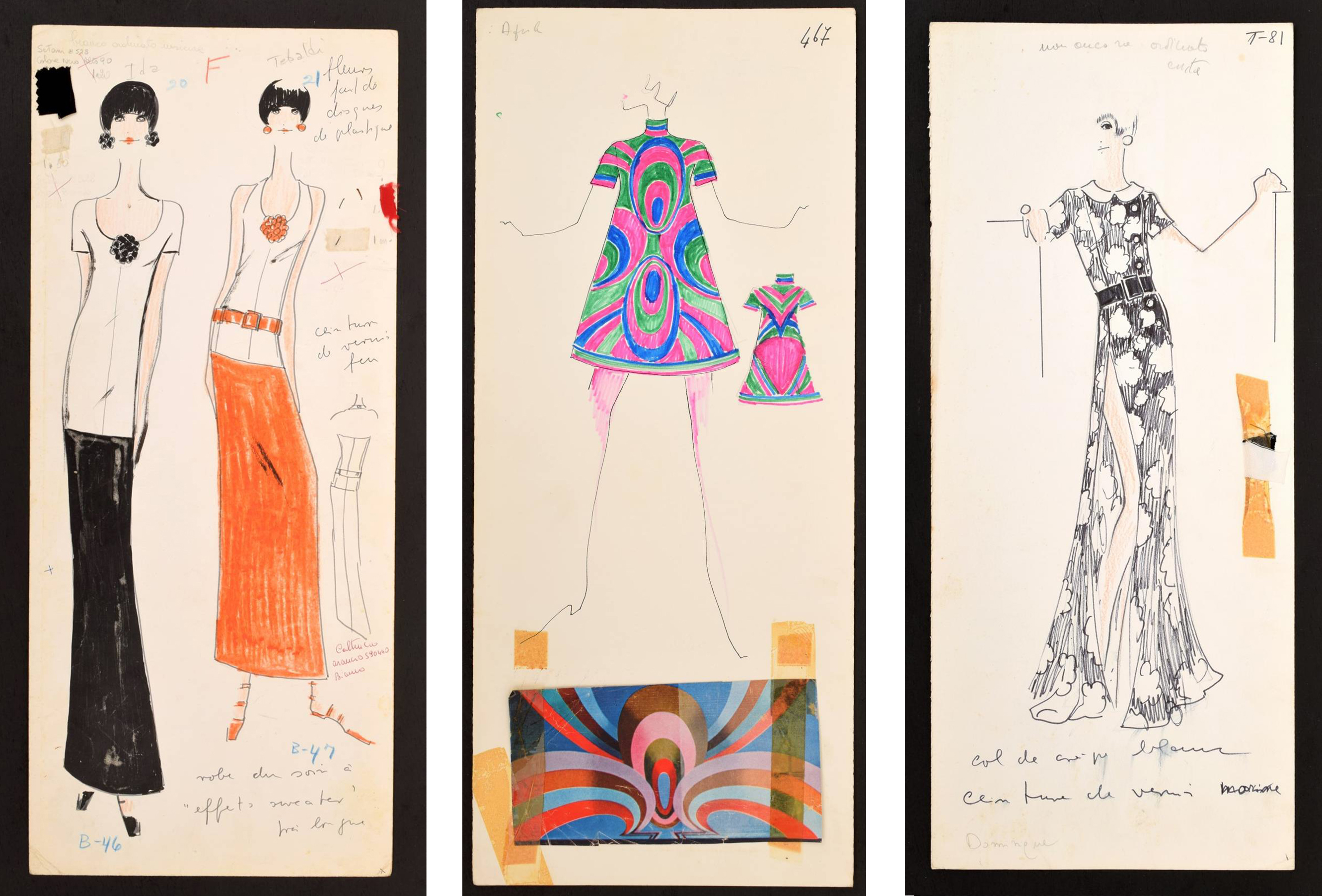 Unseen Detailed Sketches By Karl Lagerfeld Are Up For Auction | British  Vogue | British Vogue