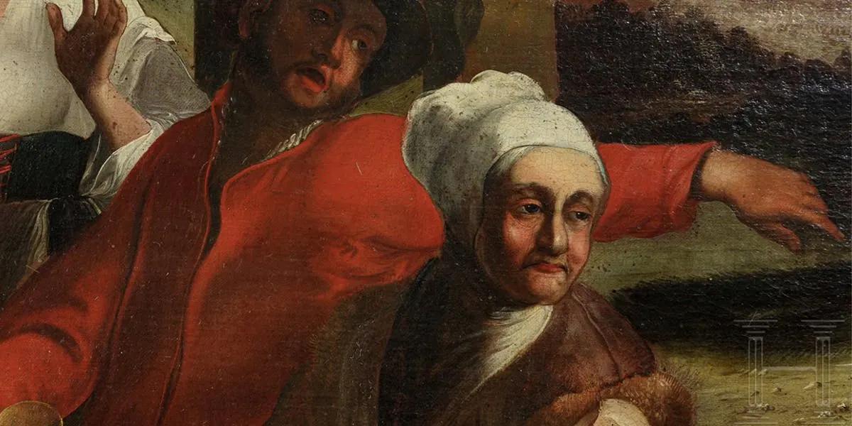 Målning av äldre mästare, Nederländerna, 1600-tal | Foto: © Hermann Historica GmbH (detalj)