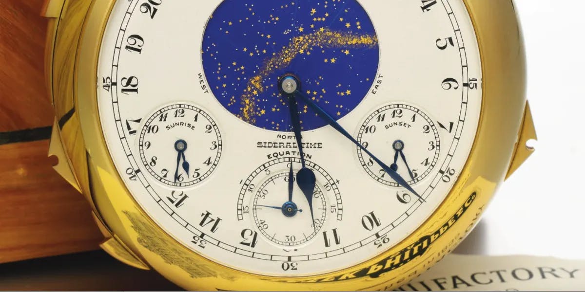 A Pricy Pocketwatch The Patek Philippe Henry Graves Supercomplication Barnebys Magazine