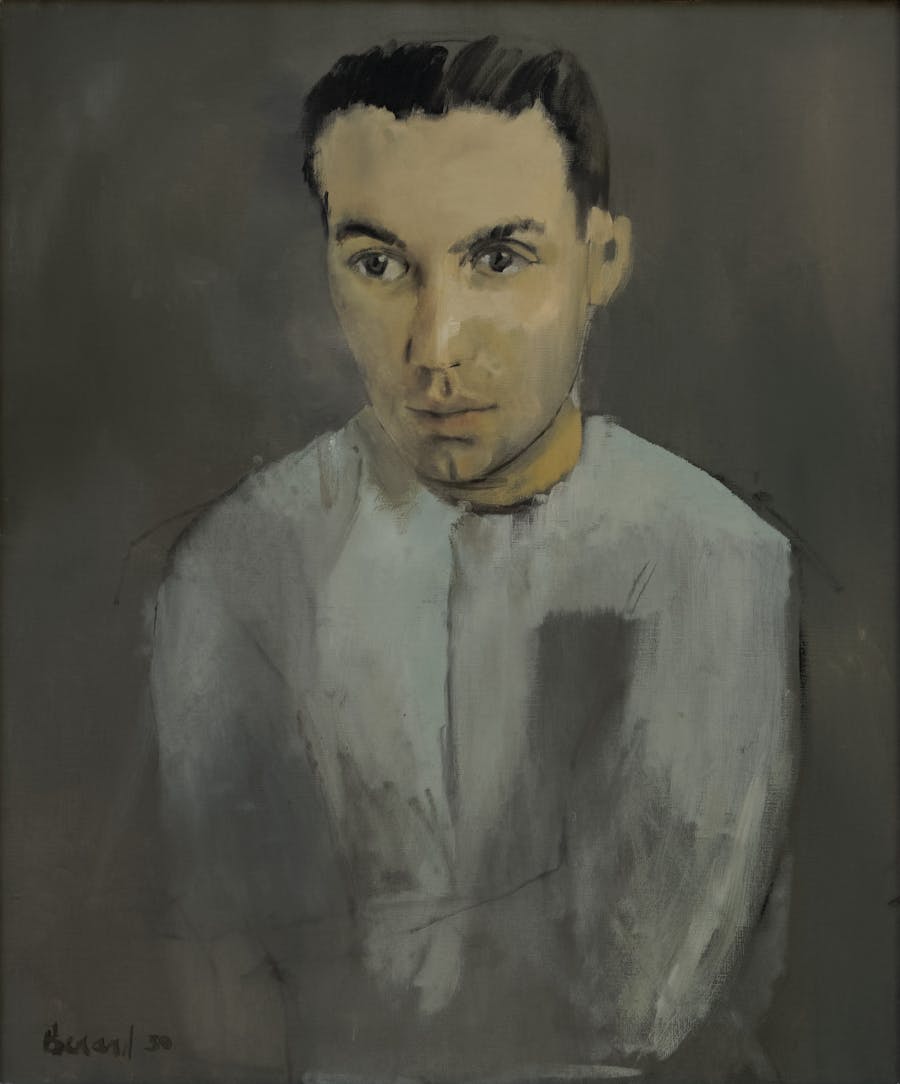 Christian Bérard, Portrait of the painter Jacques Dupont, oil on canvas, 1930, Jérôme Villafruela. Photo in the public domain via Wikimedia Commons