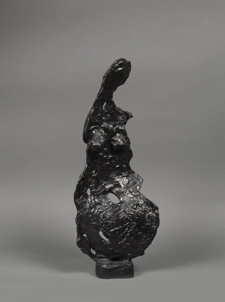 Robert Couturier (1905-2008), Nu d'automne, 1987, bronze à patine noire, signé et justifié 3/6, Susse fondeurs, Paris. Photo © Expertisez.com