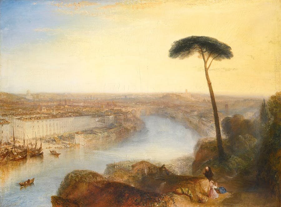 William Turner, Rome, From Mount Aventine, 1835. Public domain image