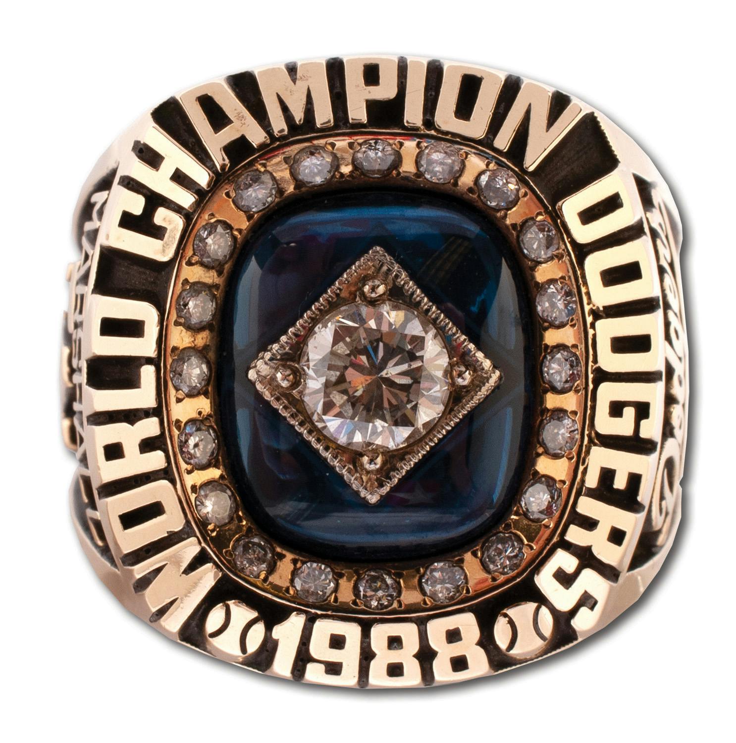 Lot Detail - GIL HODGES' 1955 BROOKLYN DODGERS WORLD SERIES CHAMPIONS 14K  GOLD RING