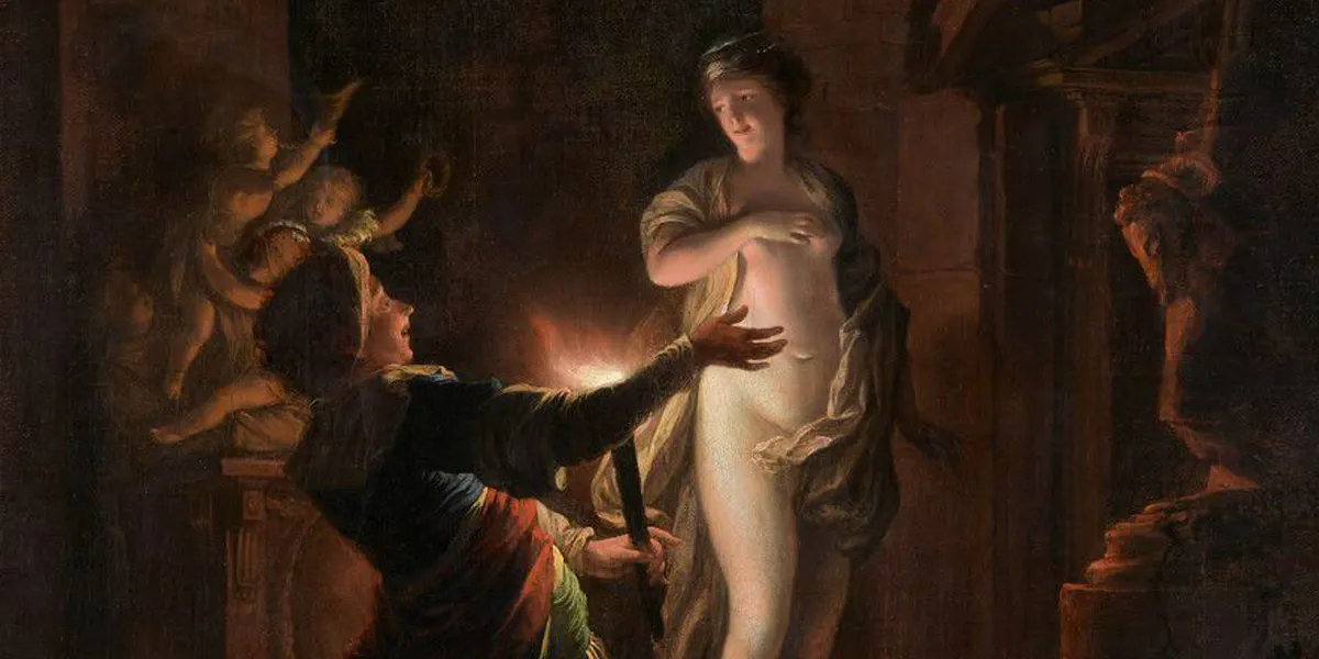 Gerard Pietersz Van Zijl (1607-1665), Pygmalion et Galatée, huile sur toile, 56,5 cm x 47 cm (détail). Photo © Rossini
