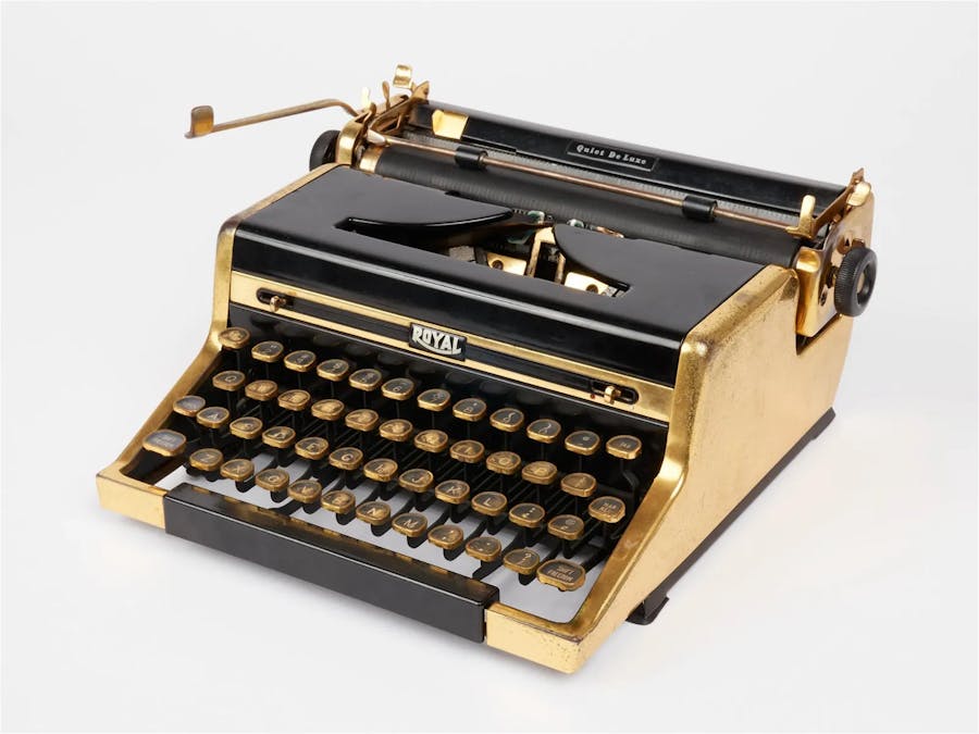 L'art de collectionner les machines à écrire