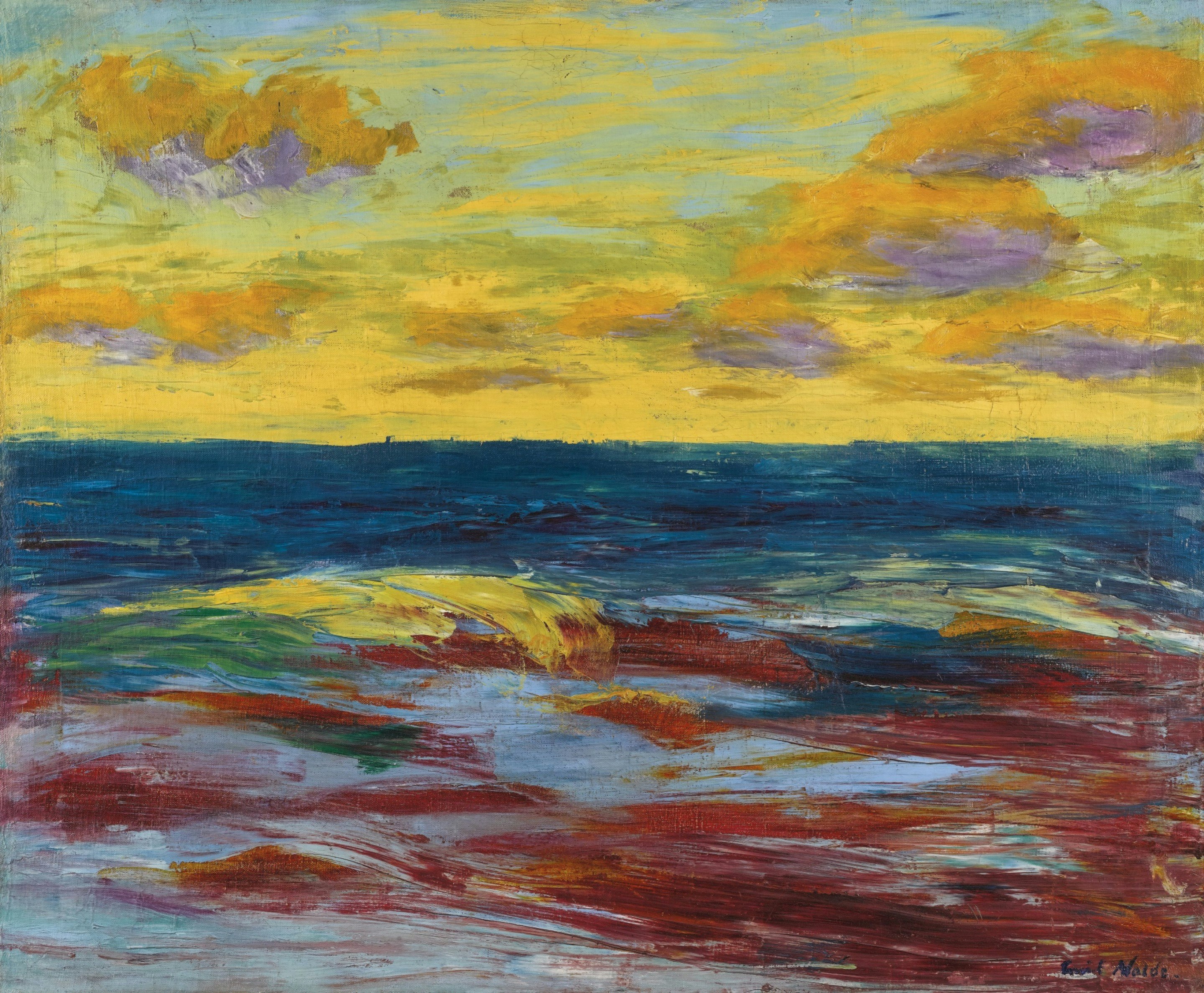 Emil Nolde: Bilder vom Meer -  Entdecke die Kraft des Zeichnens!