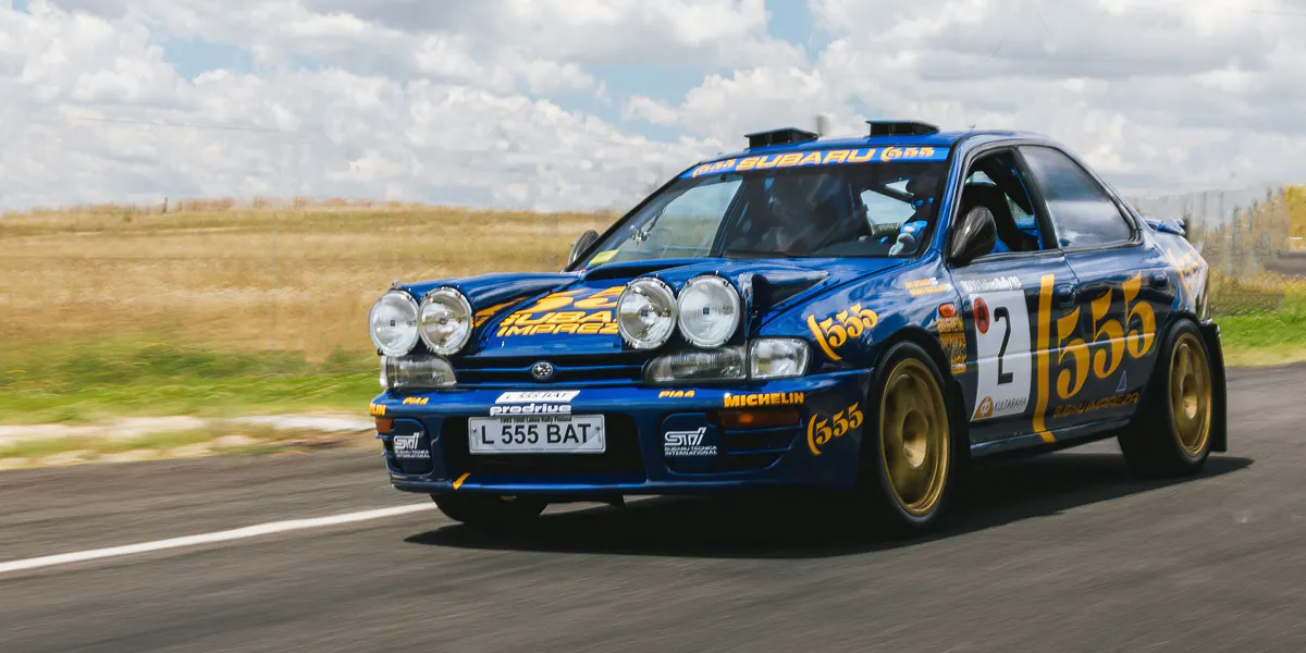 1993 Subaru Impreza Prodrive 555. Photo © Artcurial  