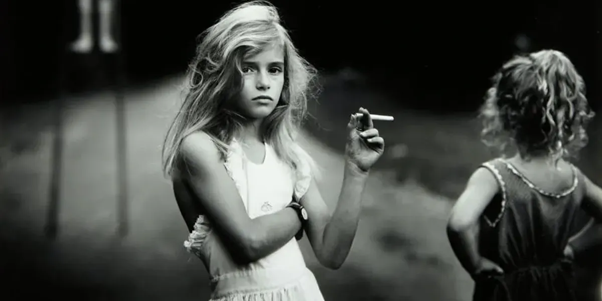 Sally Mann, "Candy Cigarette", 1989, Silbergelatineabzug. Foto © Phillips (Detail)