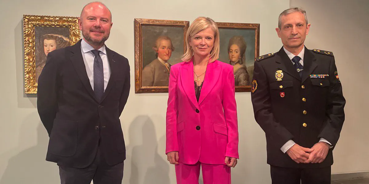 La polizia della Generalitat ha ritirato cinque falsi dipinti di Goya e Velázquez che dovevano essere venduti per 76 milioni di euro. Foto © Generalitat Valenciana (dettaglio)