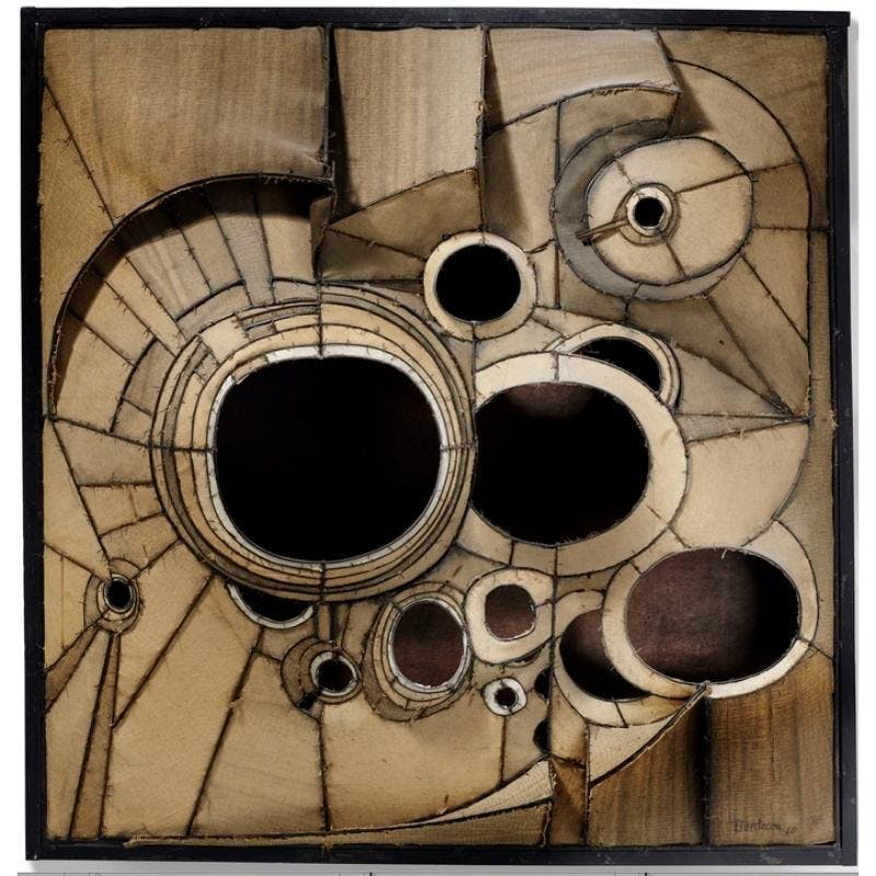 Lee Bontecou, 'Untitled', 1959-1960. Foto © Christie's