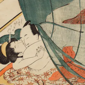 "El erotismo es la vida ...": Arte Shunga japonés