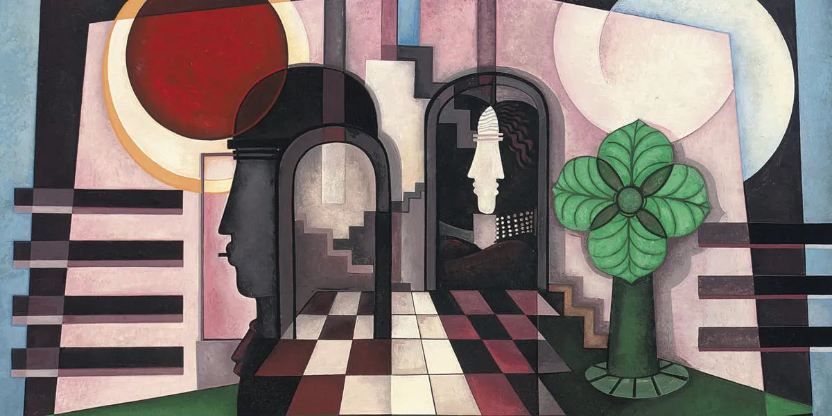 Jean Lambert-Rucki, Ohne Titel, 1925, Öl/Karton. Foto © Christie's (Detail)