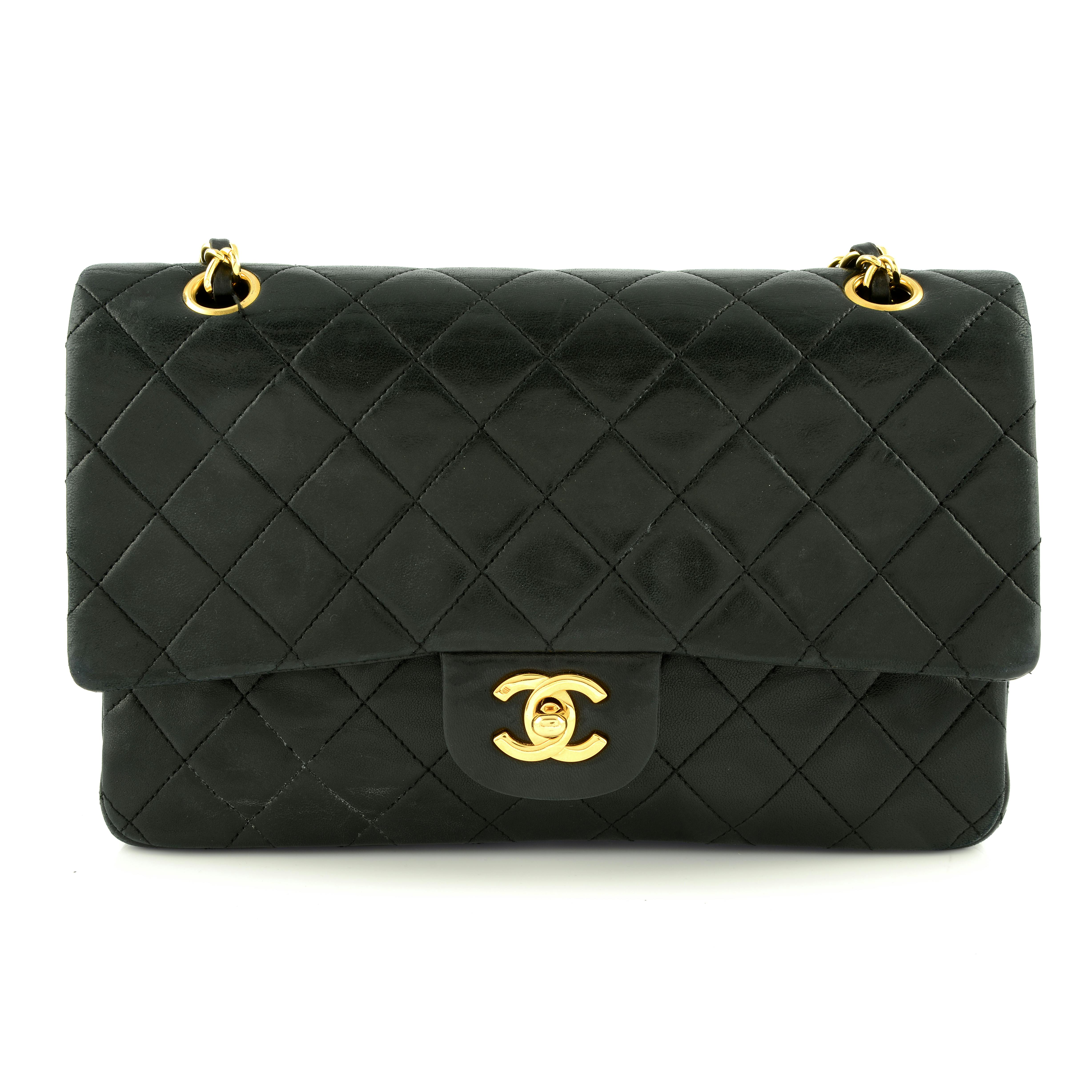 Chanel Pink Quilted Patent Leather 2-way Bag Auction