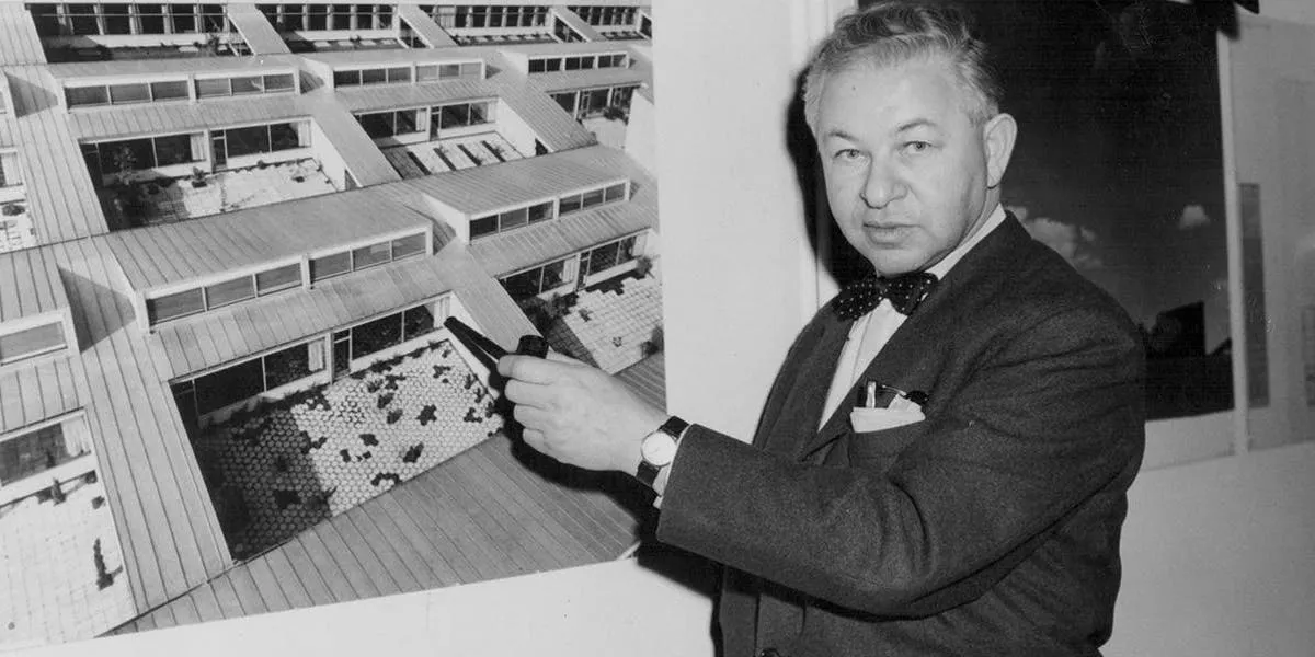 Arne Jacobsen (1902-1971) è uno dei più importanti architetti e designer danesi Foto: Getty Images 