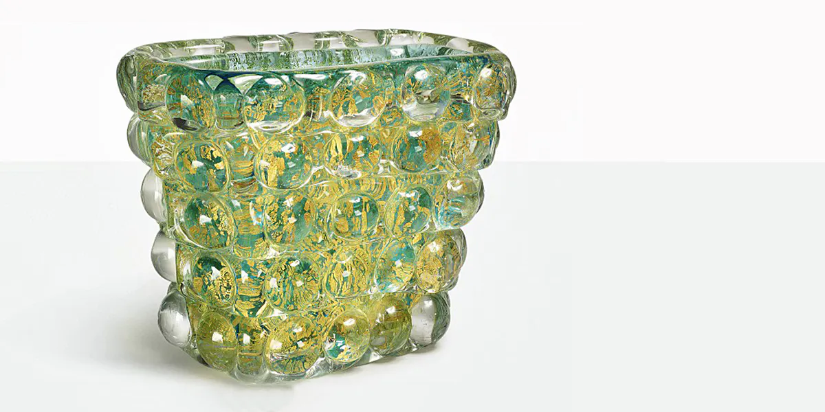 Ercole Barovier, Barovier & Toso, Lenti Vase, c. 1940. Image © Sotheby's