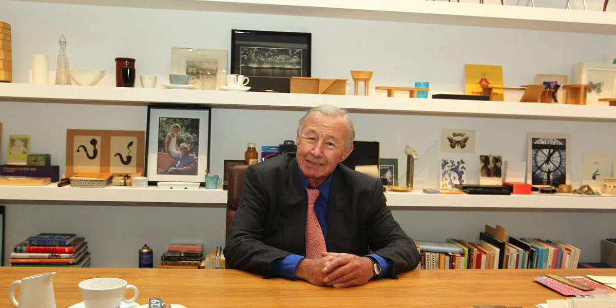 Sir Terence Conran bei der Vorstellung von "Terence Conran: The Way We Live Now" im Design Museum am 15. November 2011 in London, England | Foto: Fred Duval/WireImage (Detail)