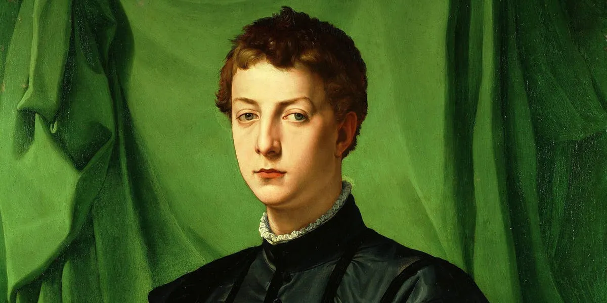 Bronzino, ‘Lodovico Capponi’, 1550/55, olja på poppelpanel, 116.5 x 85.7 cm, The Frick Collection, New York (detalj). Foto public domain