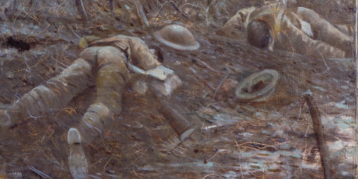 Les horreurs de la Première guerre mondiale vues par C. R. W. Nevinson