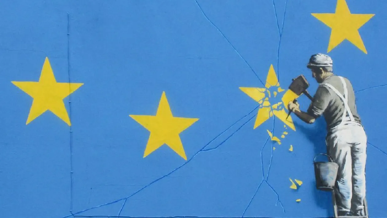 La pintura de Banksy sobre el Brexit ha desaparecido