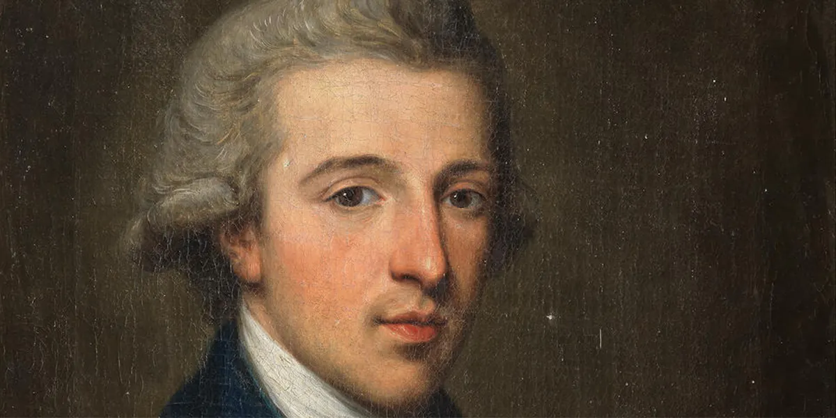 Angelica Kauffman (1741-1807), Portrait de Sir James Graham, 1784, huile sur toile, 62,3 × 47,6 cm (détail). Photo © Bonhams