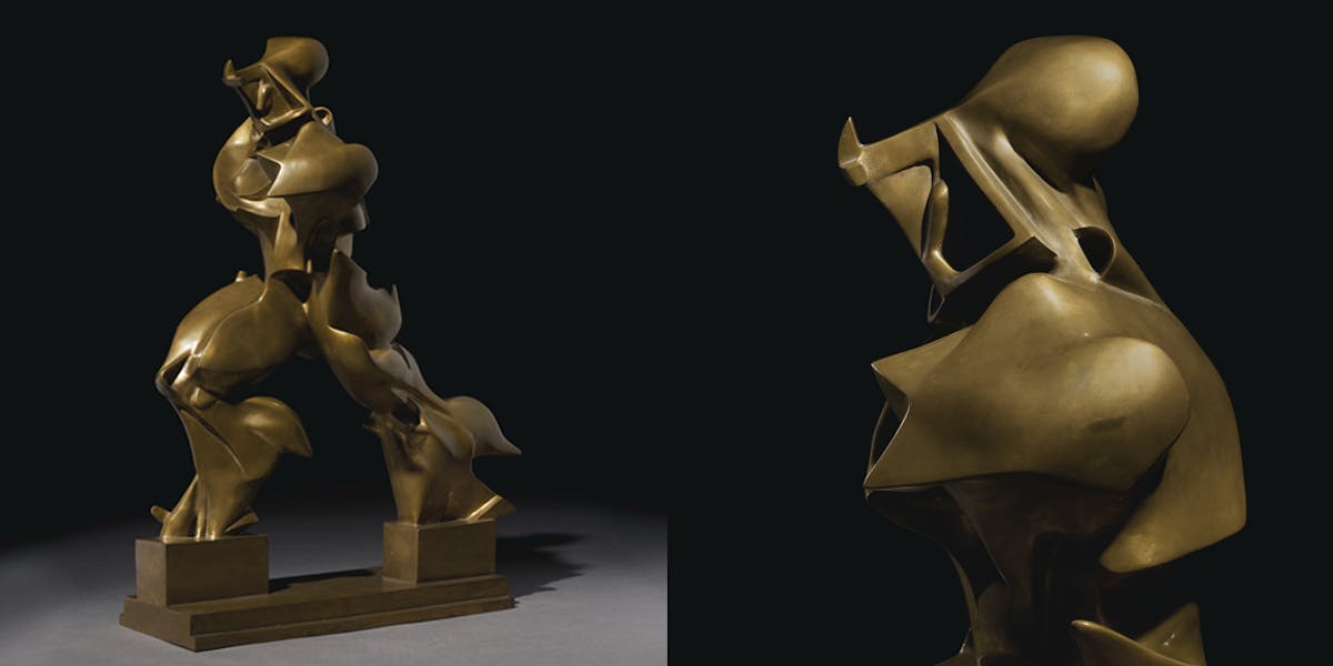 forme uniche della continuita dello spazio l inno del futurismo e da record barnebys magazine