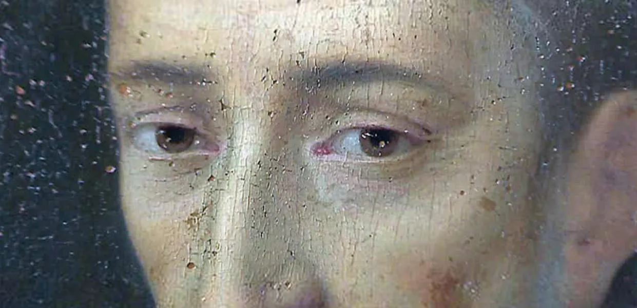 The alleged portrait of Machiavelli attributed to Leonardo da Vinci (detail), image: France Télévision