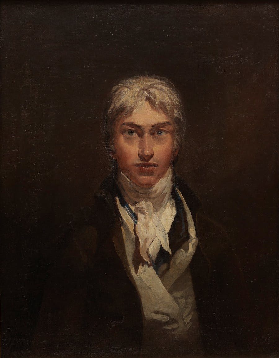 William Turner, Autoportrait, vers 1799, huile sur toile, 74,3 x 58,4 cm, Tate Gallery, Londres. Image du domaine public
