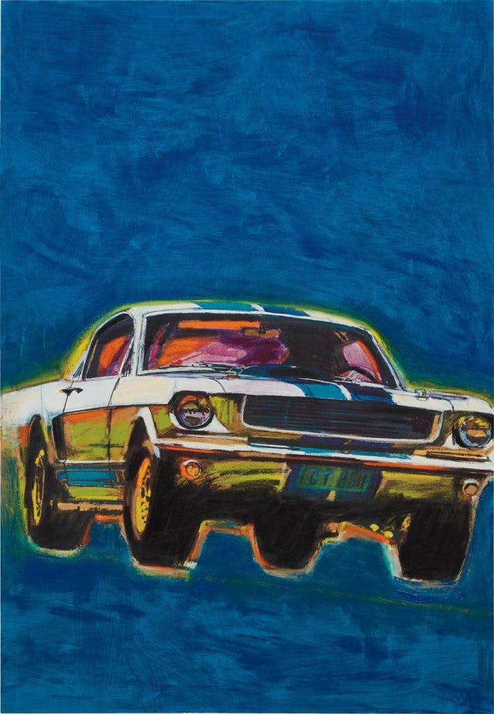  Richard Prince, Mustang Painting (2014-16). Image: Phillips.