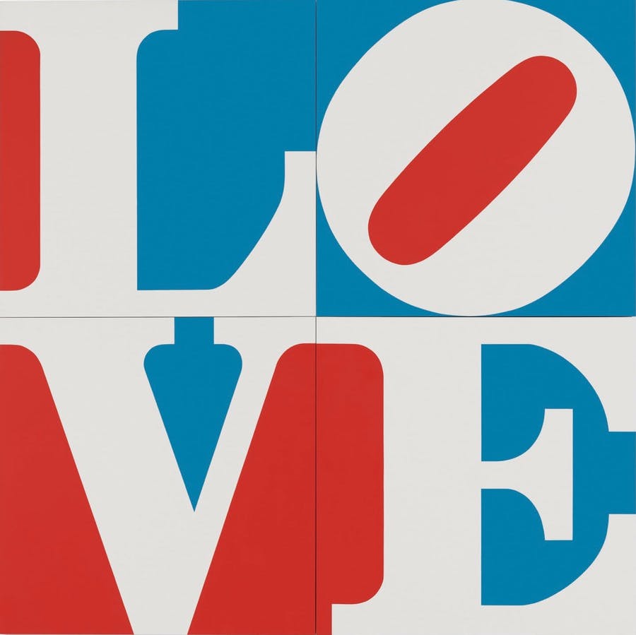 The Story Behind Robert Indiana's 