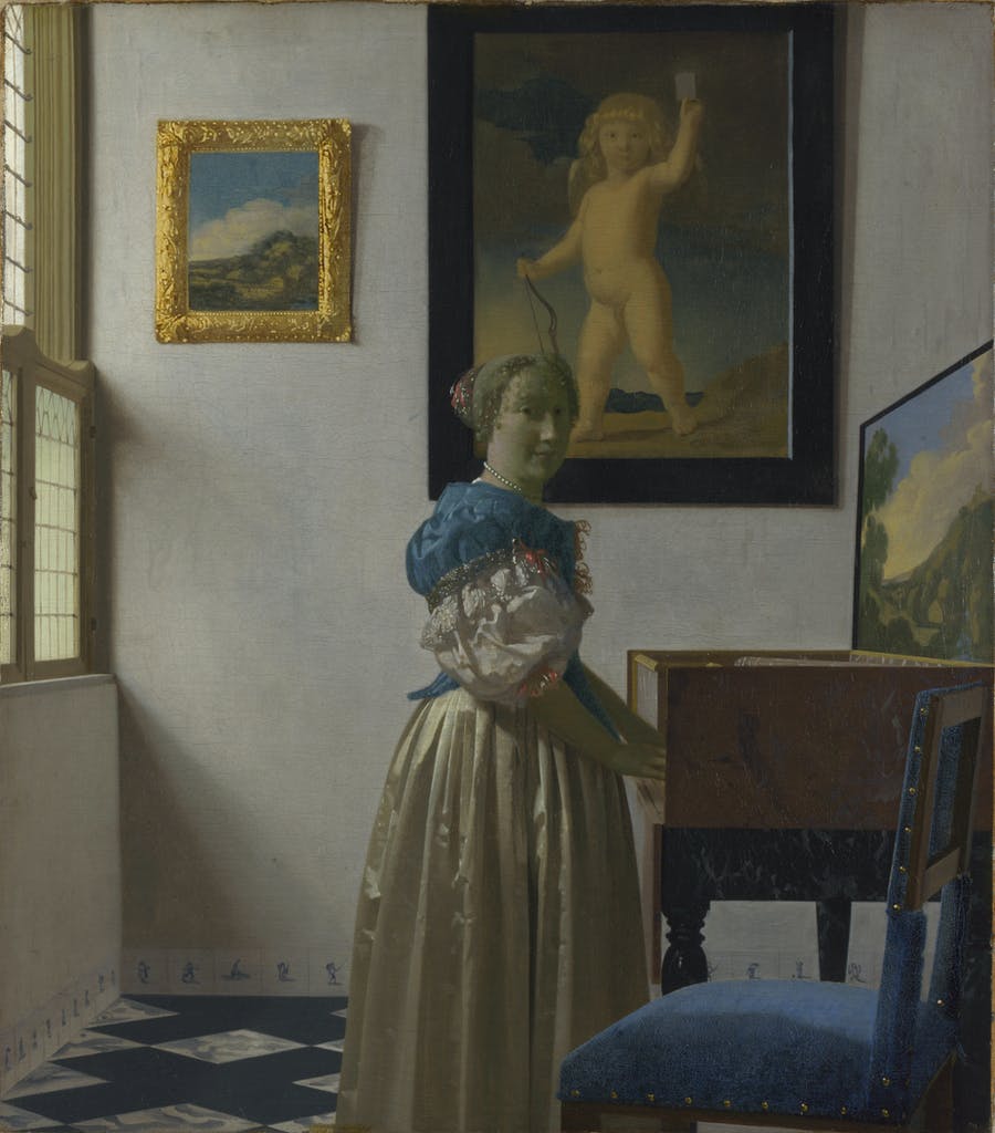 Jan Vermeer (1632-1675)【Het melkmeisje】 File:Johannes Vermeer - Het melkmeisje - Google Art Project