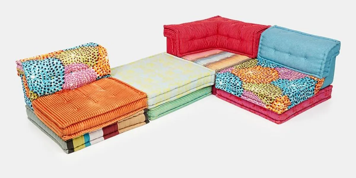 Hans Hopfer, 'Mah Jong' sectional sofa, designed 1971. Image © Billings