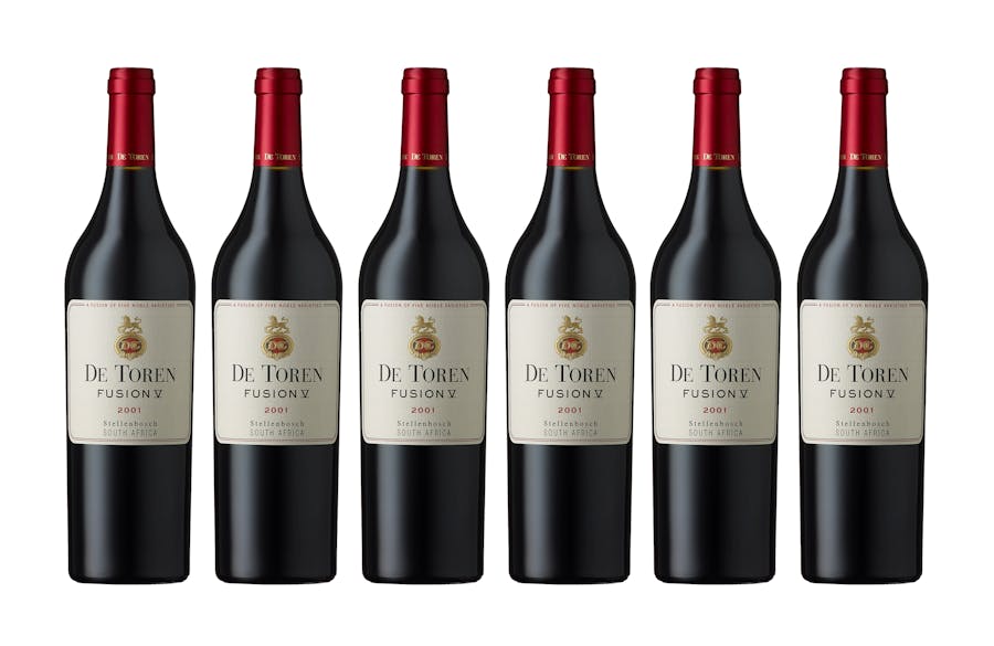 De Toren, Fusion V, 2001 6 (1 x 6) 750ml. Foto © Strauss & Co