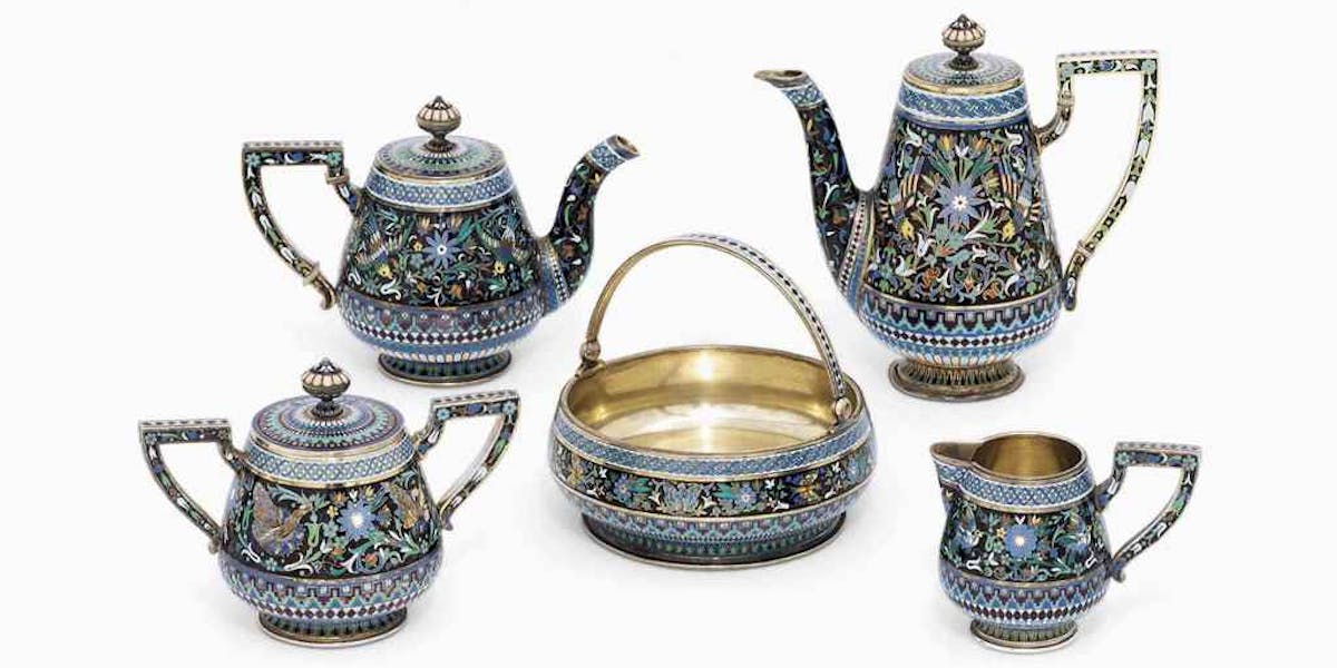 Russian Silver Sent In To Appraisal Service Sells For Over 50 000 At Christie S Barnebys Magazine