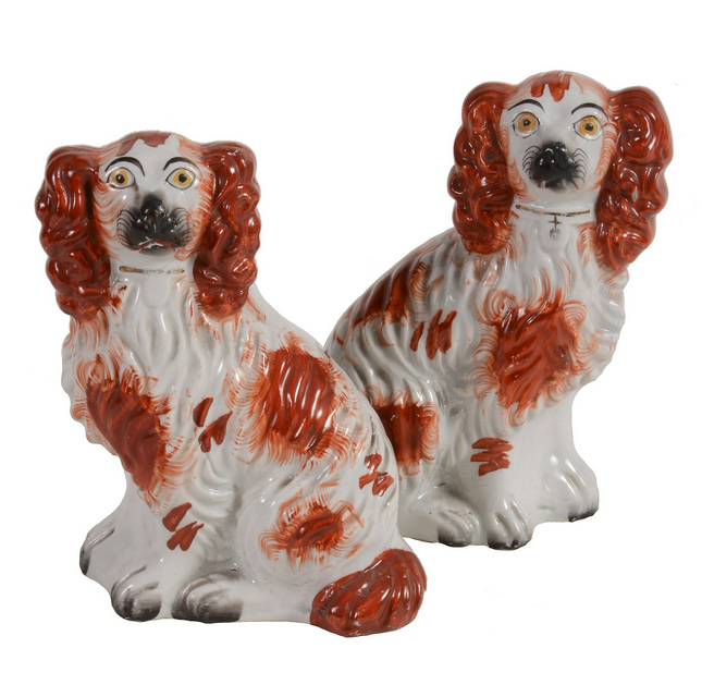 Lhistoire Des Chiens Staffordshire Magazine Barnebys