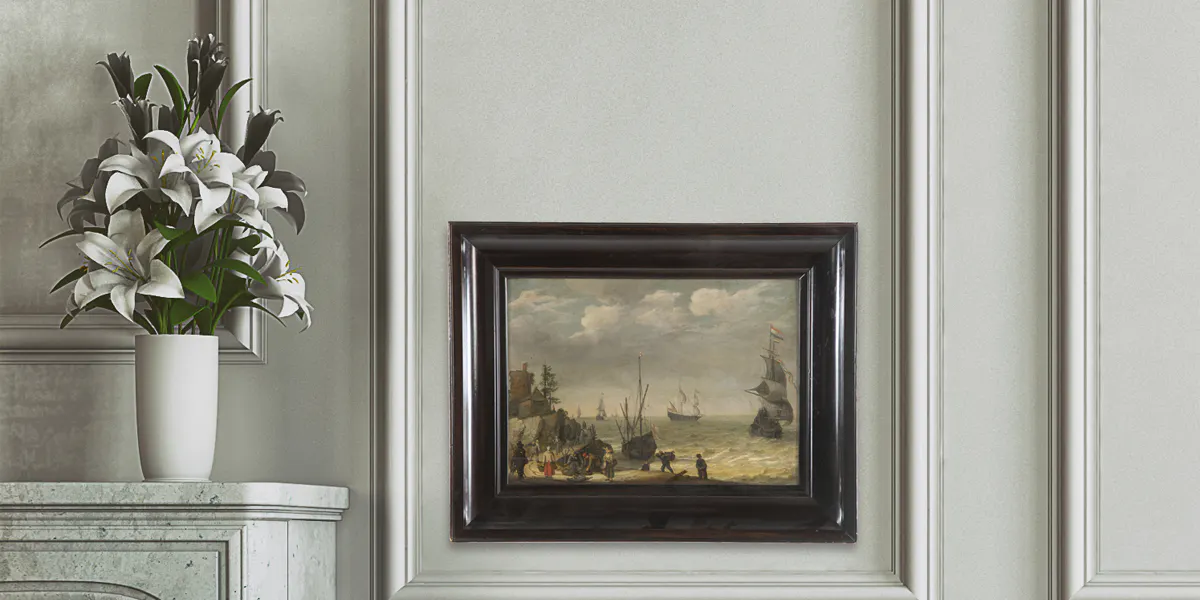 Abraham Willaerts, Dutch Coastal Scene.