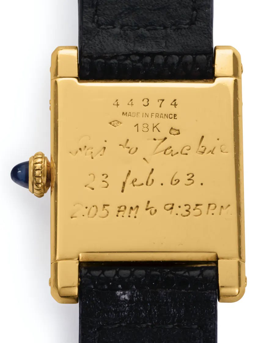 Bernie Robbins Jewelers - The Tank Louis Cartier watch is a