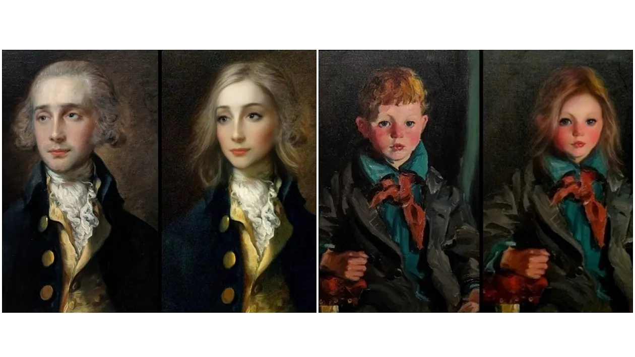 ¿Qué pasaría si las obras de arte pasaran por Snapchat?