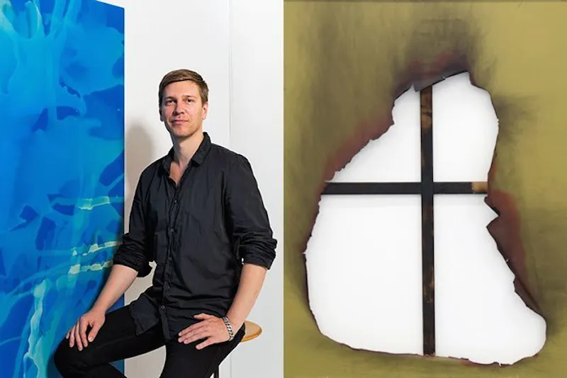 Kasper Sonne with works from his TXC and Borderline series
