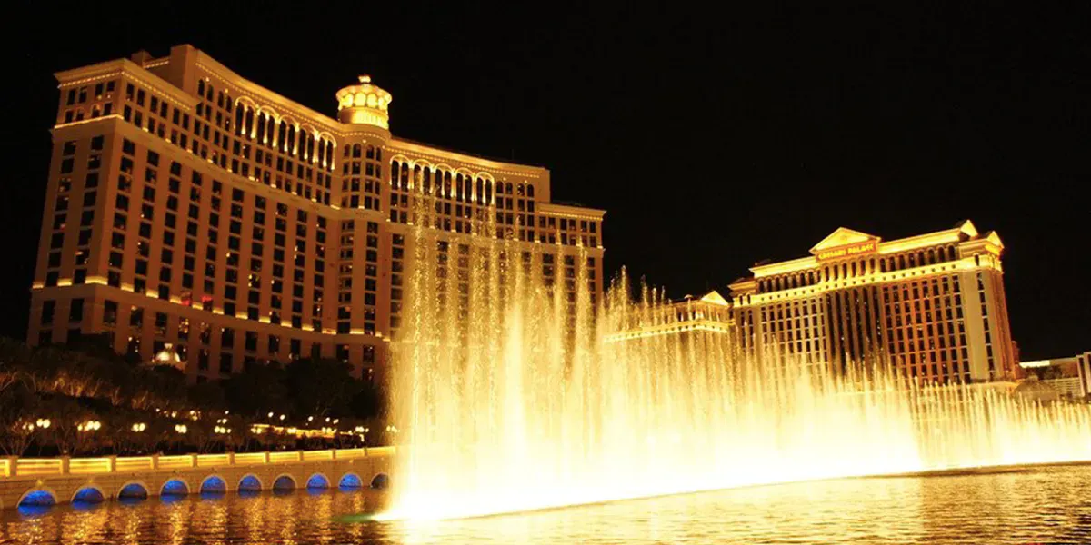 L'hôtel Bellagio de Las Vegas est célèbre pour ses fontaines. Photo par lasvegasmania