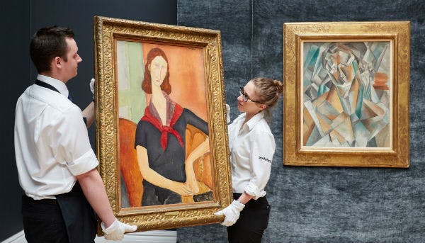 Amedeo Modigliani Jeanne Hébuterne (au foulard) and Pablo Picasso Femme assise