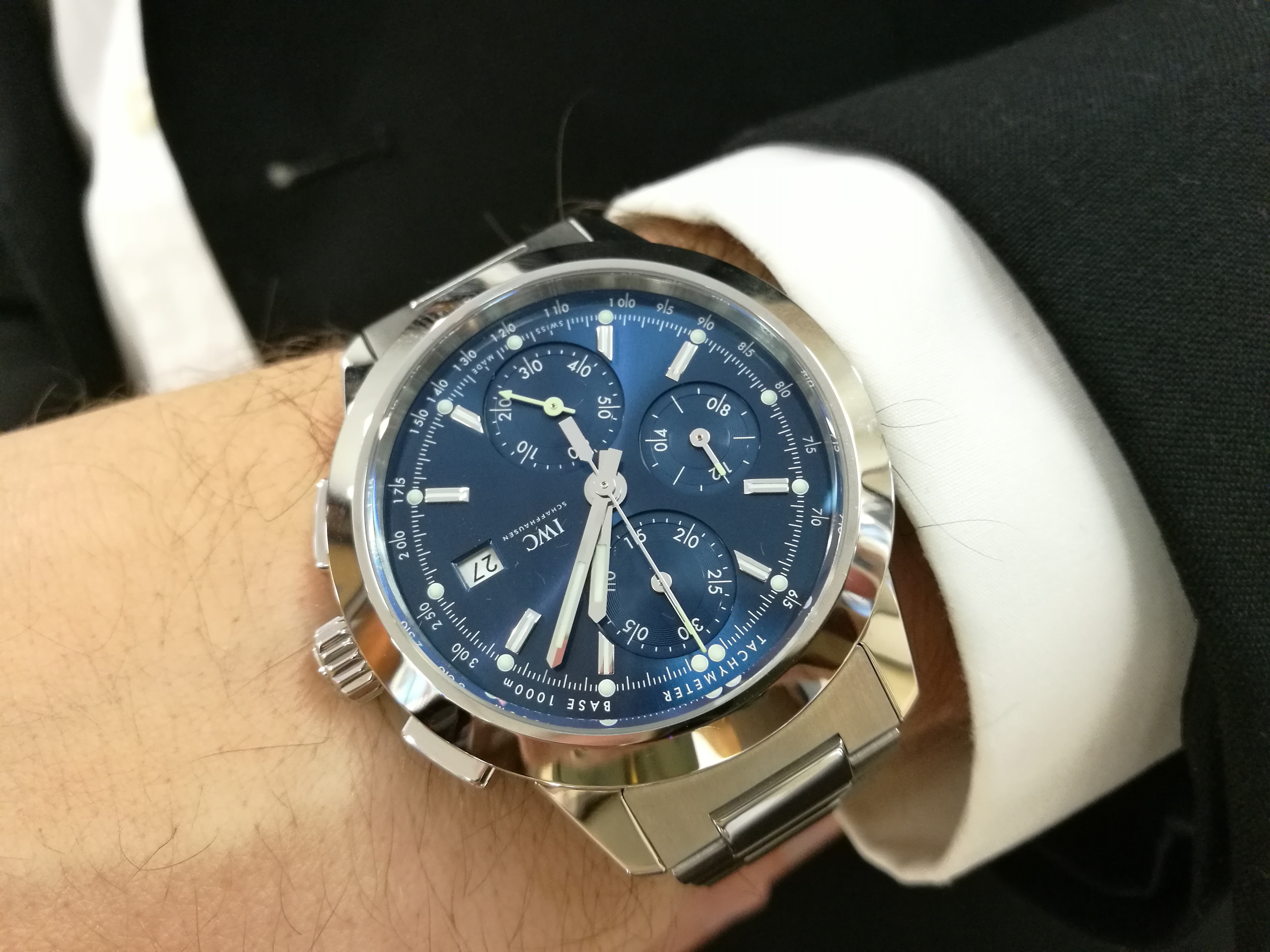 Dagens Wristhot IWC Ingenieur Chronograph ref IW380802