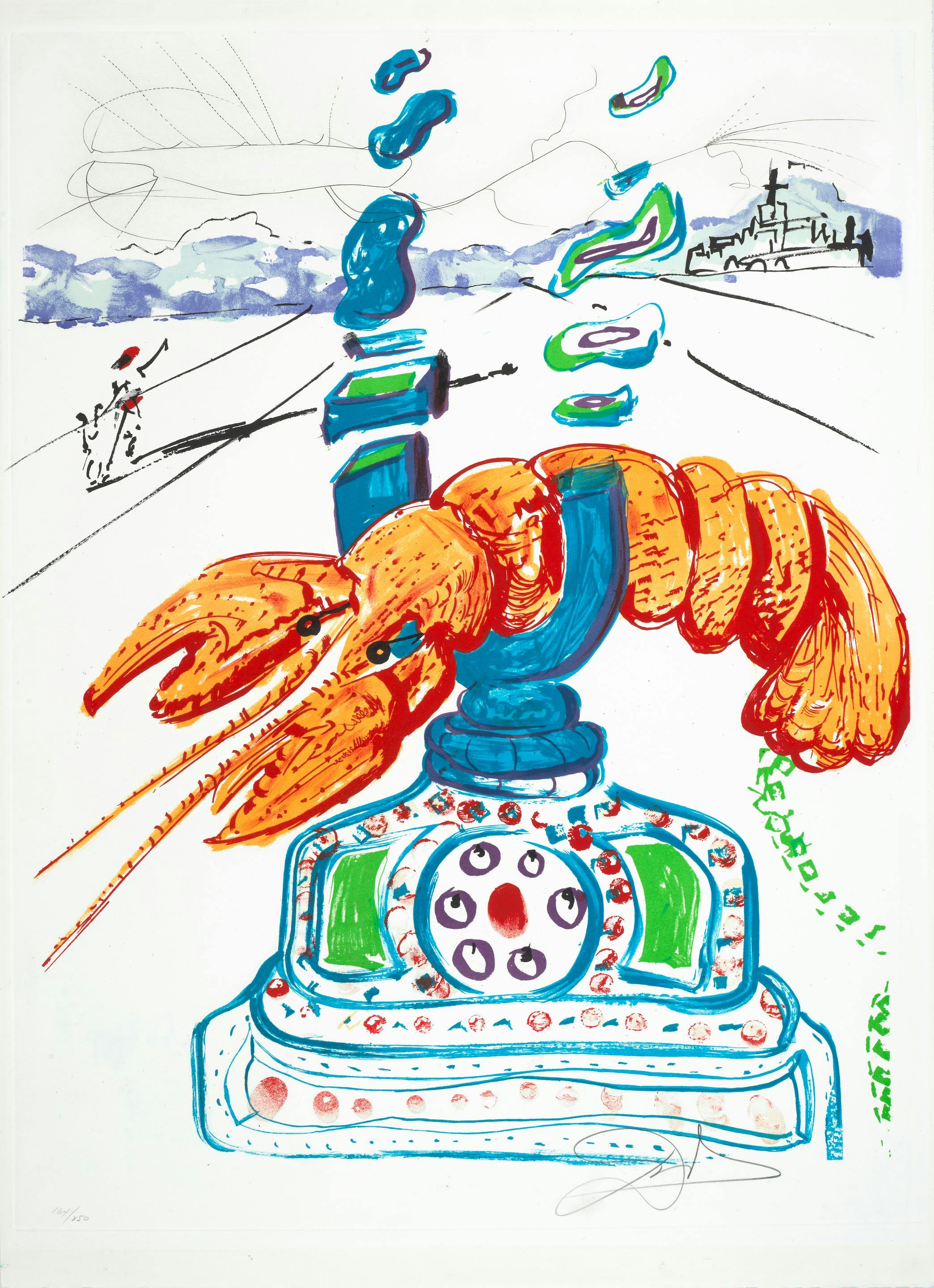 Lobster Telephone, Aphrodisiac Telephone, Surrealist Object