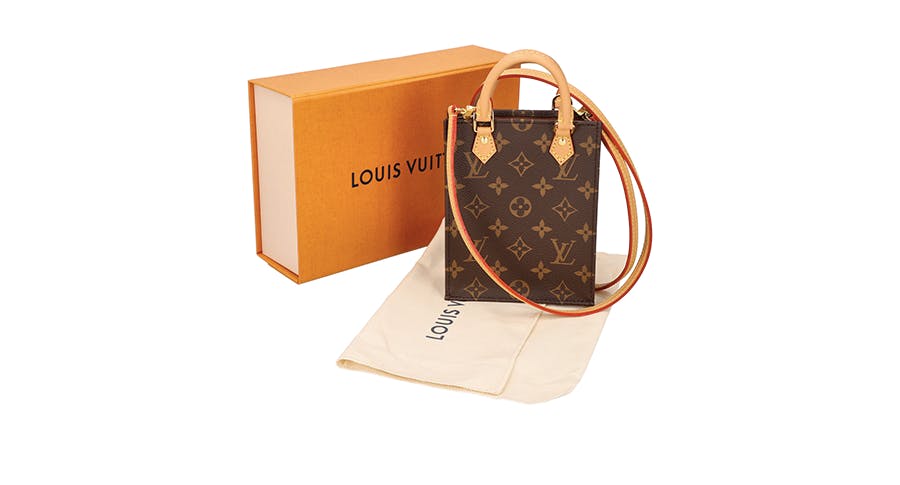 who is louis Louis Vuitton Sac Plat Vintage Henkeltasche