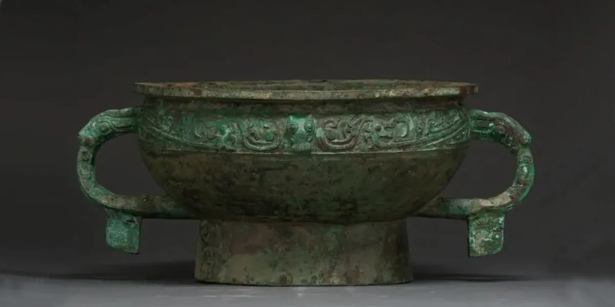 Vaso Gui in bronzo, Cina, dinastia Zhou occidentale, 1100-900 a.C. Foto: Pax Romana