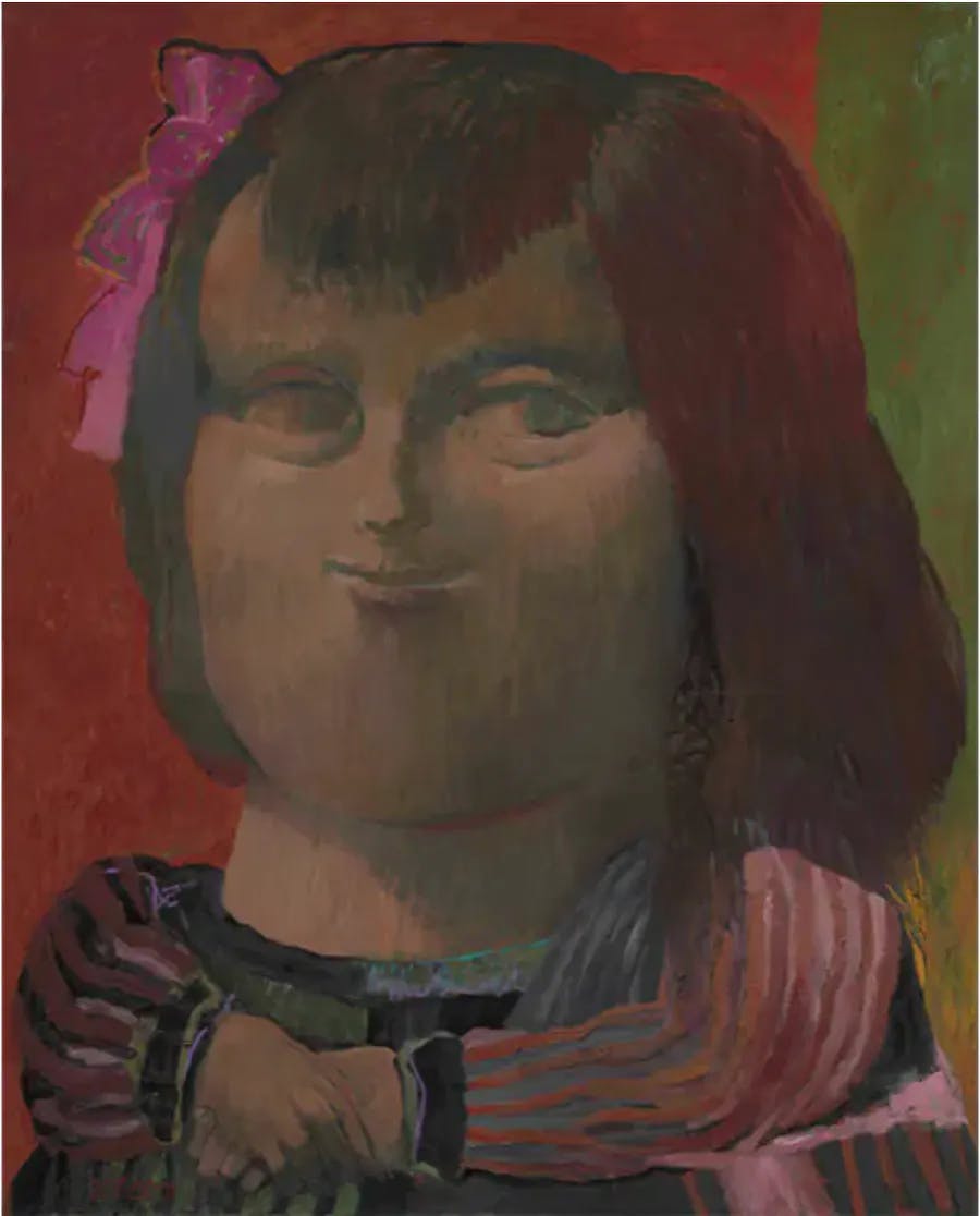 Fernando Botero (1932-2023), Mona Lisa, 1959, oil/canvas, 163.8 x 130.8 cm. Image © Christie's