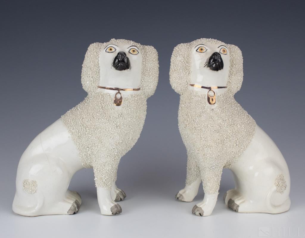 staffordshire dog porcelain