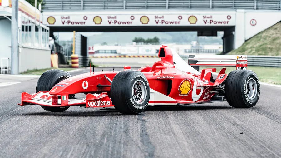 Michael Schumacher's F1 Car at Auction | Barnebys Magazine