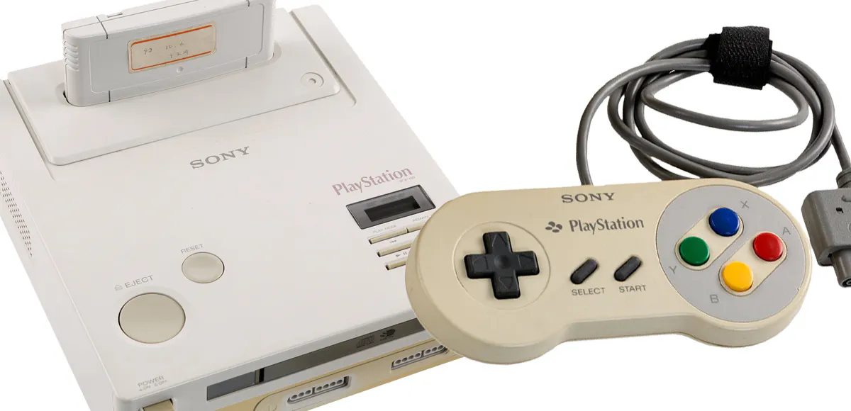 Prototyp av Nintendo Playstation. Foto: Heritage Auctions