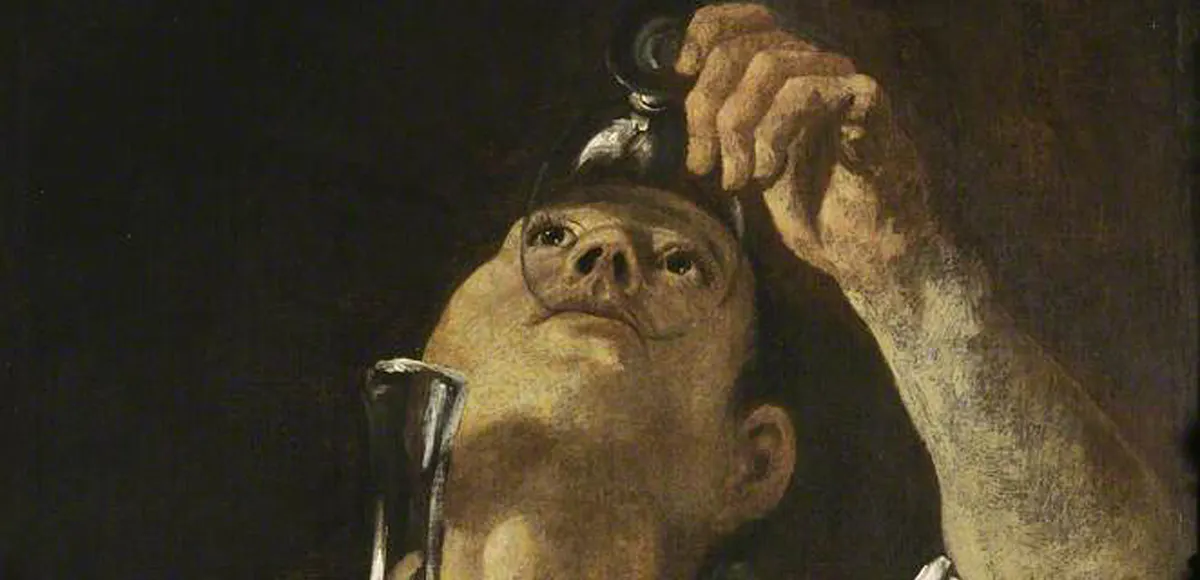 A Boy Drinking (detalle), Annibale Carracci (1560–1609). Imagen: Christ Church, University of Oxford